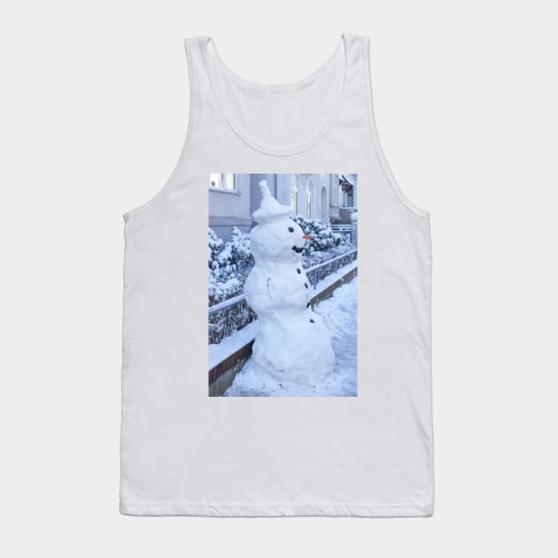 Snowman Tank Top by Kruegerfoto